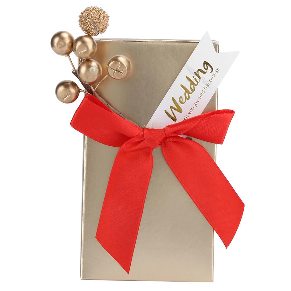50pcs Wedding Favors Candies Souvenirs Gift Paper Gift Box for Wedding with Bowknot