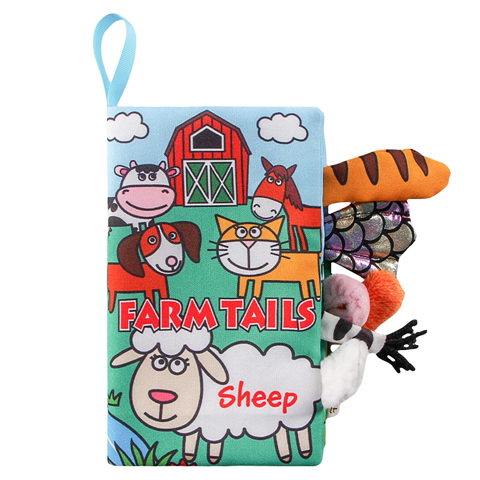 

Детские книги, игрушки, книги из мятой ткани на ощупь и на ощупь для младенцев, младенцев и малышей, раннее развитие, интерактивные мягкие игрушки для машин и колясок One Size