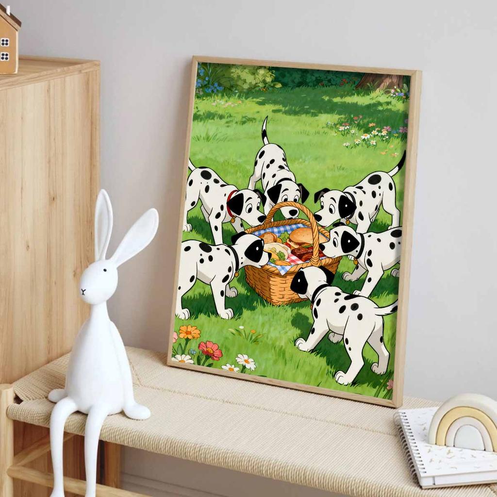 Disney 101 Dalmatians diamond art painting kit 5D handmade diy diamond painting, home wall decoration