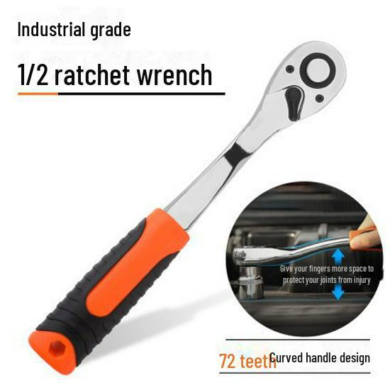 Green Forest 12.5mm Hexagonal Extended Socket for 1/2" Ratchet Wrench