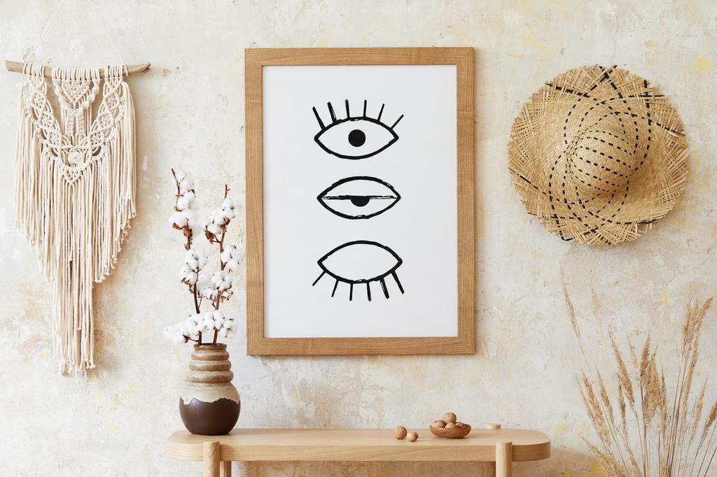 Poster Illustration Eye Eyes