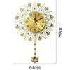 Modern Wall Clock Luxury Decorative Wall Watch Silent Aesthetic Pendulum Clock Minimalist Elegant Living Room Watches Home Decor