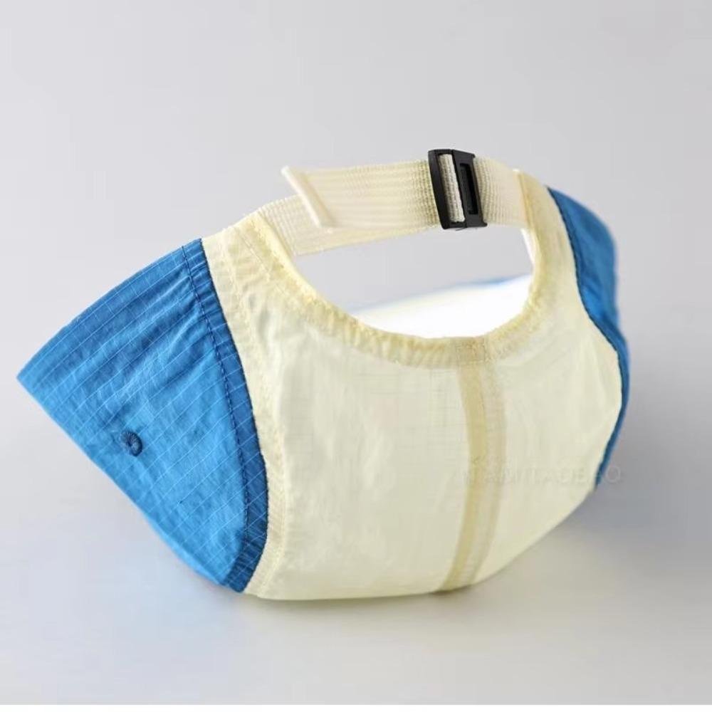 Kappe mit Sonnenschutz im japanischen Stil 5-Panel-Sonnenblende Wasserdichte Snapback-Hüte Unisex