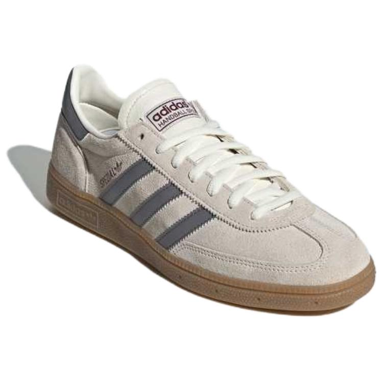 Adidas Handball Spezial Bliss Trace Grey Unisex Sneakers Cream Noble-Maroon HQ5130