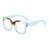 Unisex Retro Round Frame Eyewear Blue Light Blocking Glasses Optical Spectacles Anti-blue Rays Computer Gaming Protect Goggles