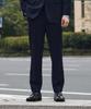 STCO (10-Year Suit) Wool Blend Four-Way Stretch Formal Pants_Navy (Classic Fit)_Sslwz62Csn