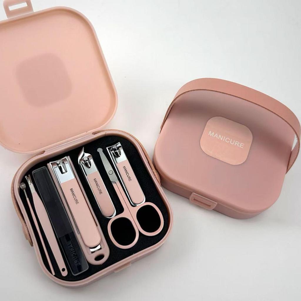 8-Piece Anti-Splash Nail Clipper and Manicure Set for Men and Women