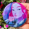 Kpop Demon Hunters Badges for Jewelry Accessories Bag Decor Huntrix Saja Boys Rumi Zoey Jinu Tinplate Button Brooch Pins Gifts