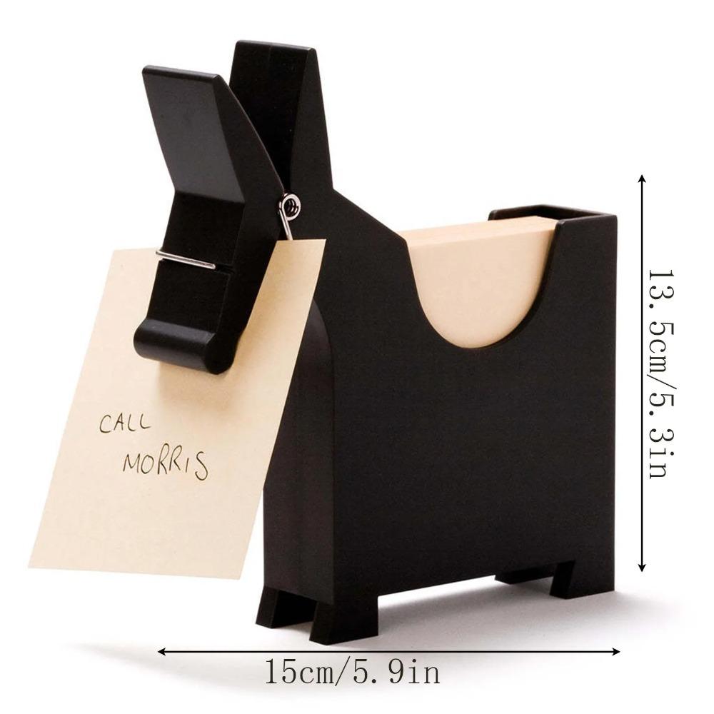Desktop Memo Holder Cute Mule Post-it Clip Creative Business Card Holder Organizer Storage Funny Tabletop Decor Office Supplies