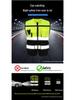 High-Visibility Multi-Pocket Reflective Vest - Color Block, Stand-Up Collar for Traffic Safety