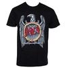 AWDIP Herren Slayer Silberadler T-Shirt, Schwarz, XXL UK