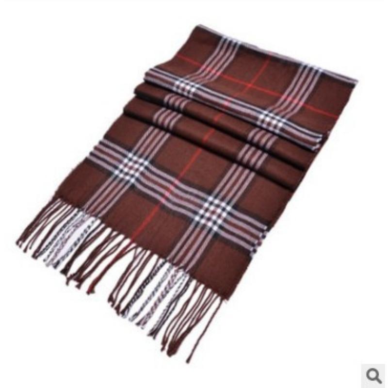 Winterschal Herrenschal Supermarktgeschenke, Dicker Schal, Echter Britischer Plaid-Thermoschal Plaid-Umfang