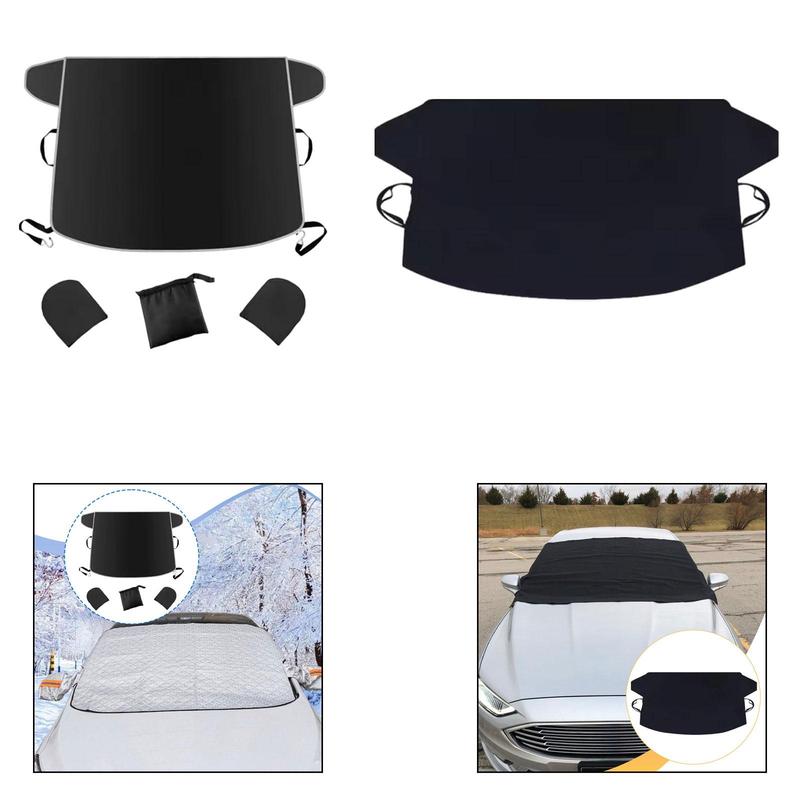 Generic Car Windshield Cover Windshield Protector Water Resistent Reble Four Seasons Practical Multipurpose Protection