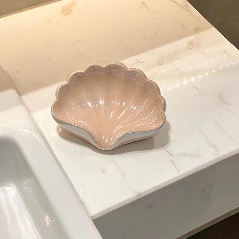 Personalizovaná Kreativita Koupelnové Mýdlenky Plastová Skořápka Krabička na Mýdlo Toaletní Polička Krabička na Mýdlo Domácí Umyvadlo Odkapávač na Mýdlo