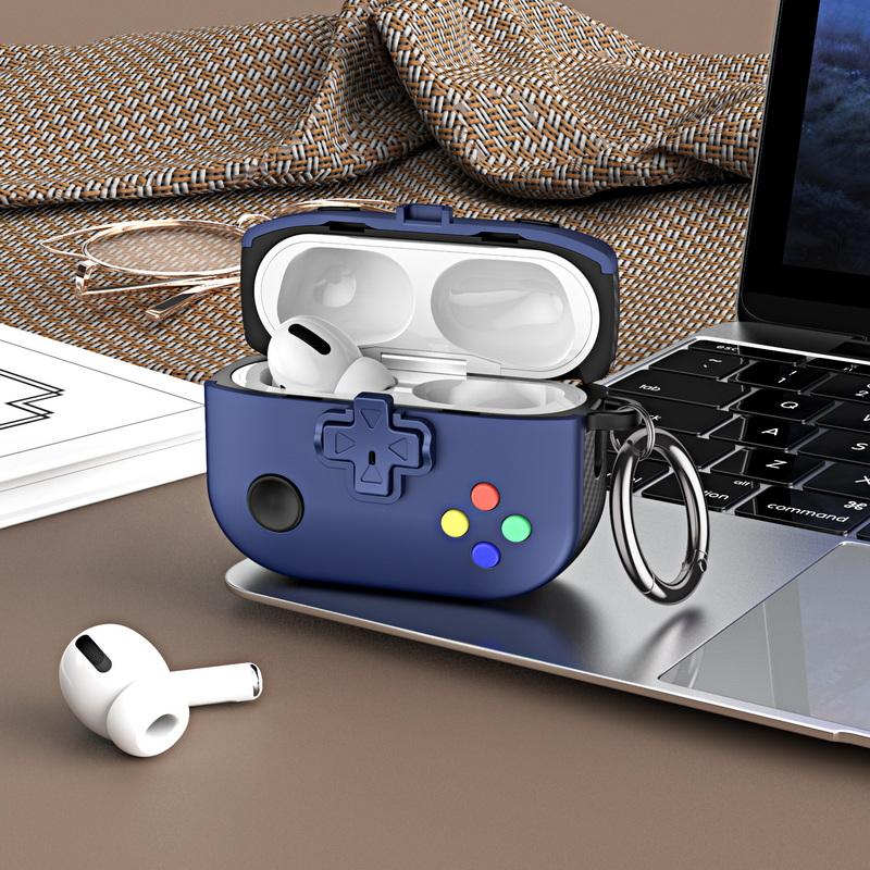Cartoon 3D Gamepad Earphone Case For AirPods 4 Gen Pro 3 Bluetooth Headset Cover For AirPods Pro 4 3 2 Wireless Earphone Charging Box