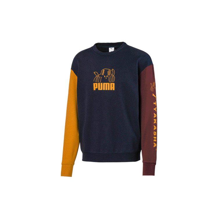 PUMA X TYAKASHA Powe Sweatshirts Men's Crew Neck Moderate Regular 595562-06