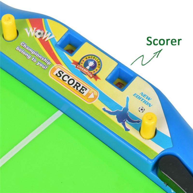 Mini Table Top Football Game Set Fun Desktop Soccer Family Game Kids Toys Gifts