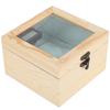 Portable Flip Bird Breeding Box Wood Parrot Warm Incubator Bird Cage