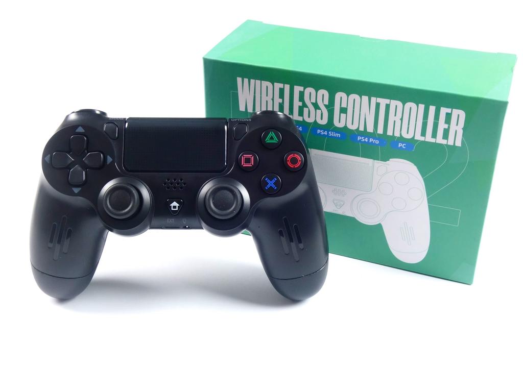 Wireless Controller Pad For Ps4 Playstation 4 Vibration Function Black