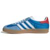 Adidas Gazelle Indoor Olympic Pack - Blaue Unisex-Sneakers Hellblau Wolkenweiß Gummi IF9643