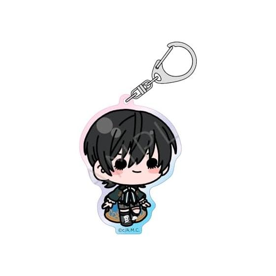 The Enchantment of the Wizardry Anime [Snow] Acrylic Keychain (approx. 7cm square, transparent acrylic)
