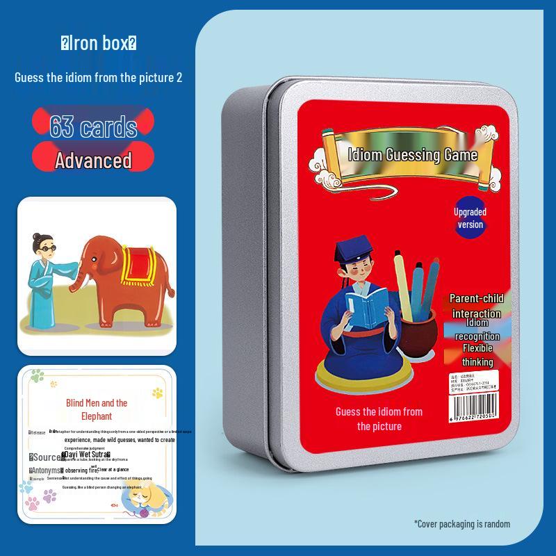 Fun Idiom Guessing Game Cards for Primary School Kids