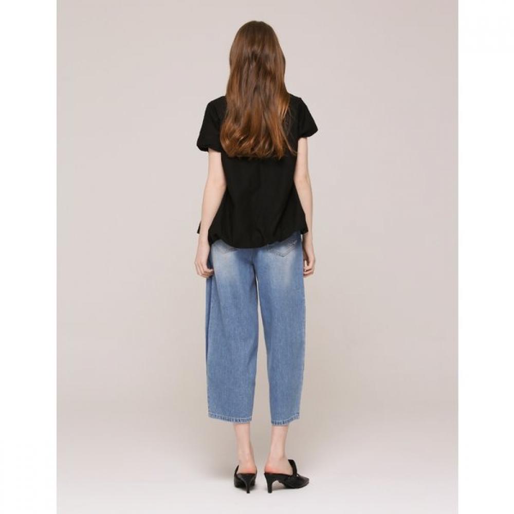 SON JUNG WAN Curved Denim Pants Zjl6161141