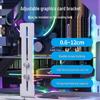 Sea View Graphics Card Support Bracket: Metal Fan Slot To Prevent Sag and Deformation