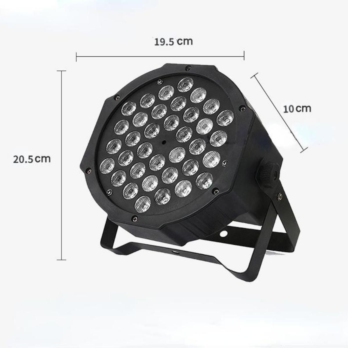 

36 светодиодных ламп Par используются для освещения сцен, верхнего освещения, дистанционного управления с голосовым управлением и управлением DMA, DJ-клубов и вечеринок. Australia