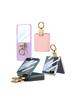 Samsung Z Flip7 Ultra-Thin PU Leather Folding Case with Ring Buckle