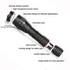 9000LM Powerful LED Flashlight Bycicle Lamp Tactical Bike Torch T6 Zoomable Lanterna 5 Mode Outdoor Running Using AAA or 18650