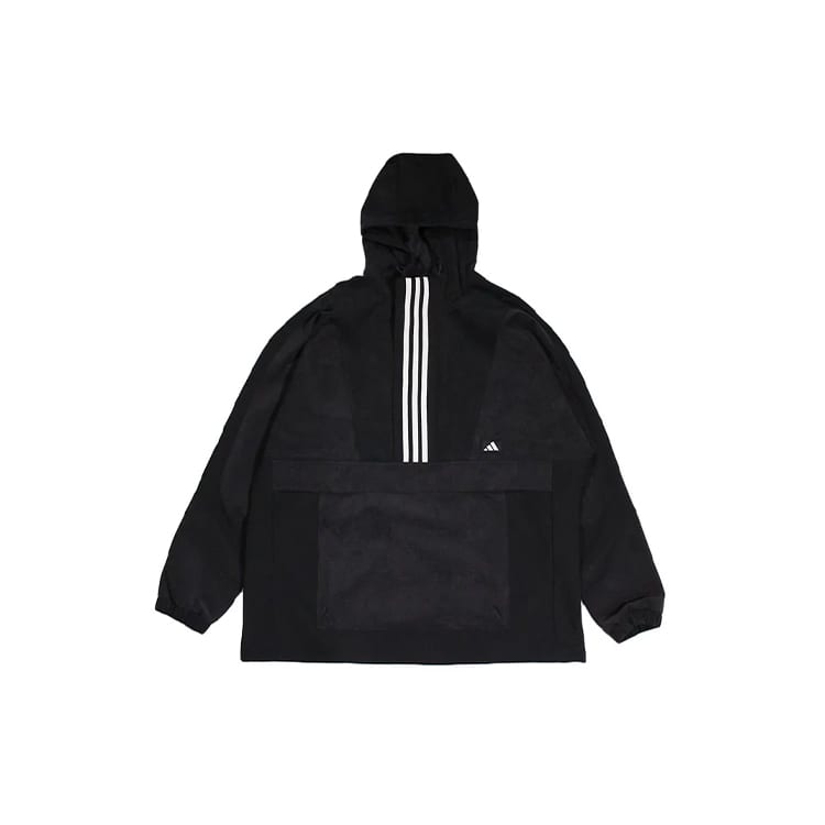 adidas Jackets Men's Black Hooded Moderate Other GM4443