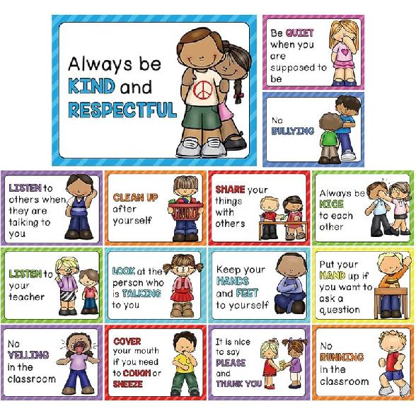 Lachilly Parts of Speech Learnig Posters, Grammar Learning, Vocabulary Building, Preschool, Home, Middle and High School Classroom Wall Decoration,