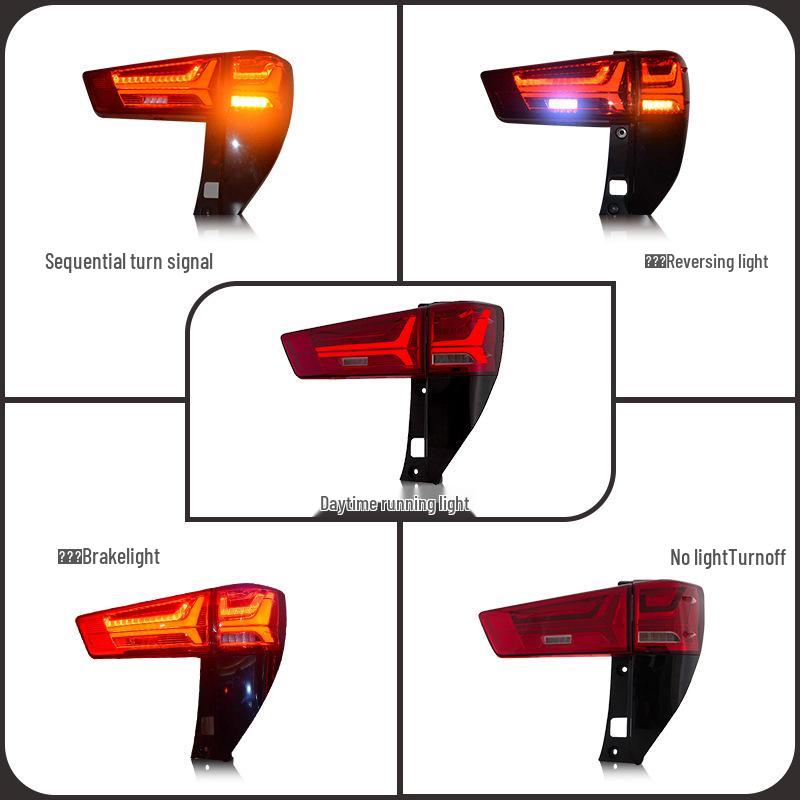 Flowing Turn Signal Taillight for 2016-Present Toyota INNOVA Models