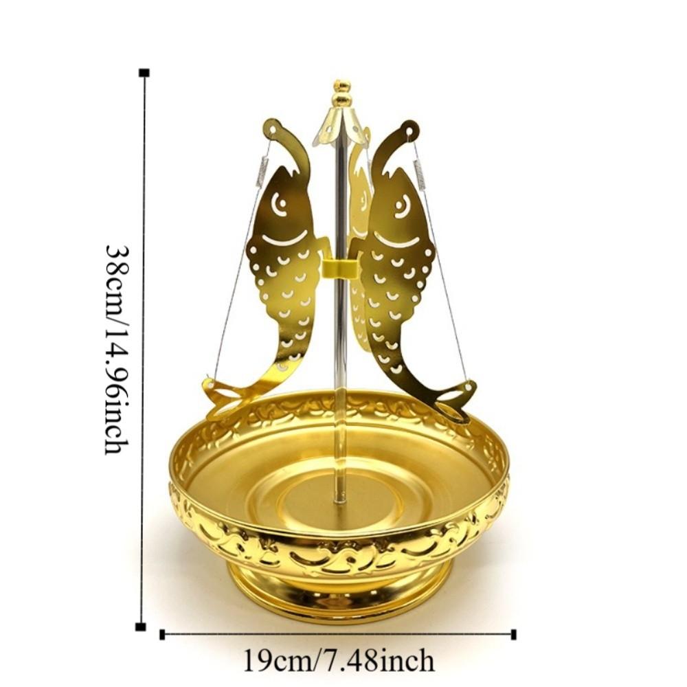 Handcrafted Incense Tray Holder Adjustable Center Rod Mosquito Coil Tray Stand  Home Desktop