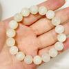 Natural Calcite 8mm Round Beads Stretchable Beaded Bracelets For Women Healing Meditation Gem Semi Precious Gemstone Bangle Jewelry Gifts