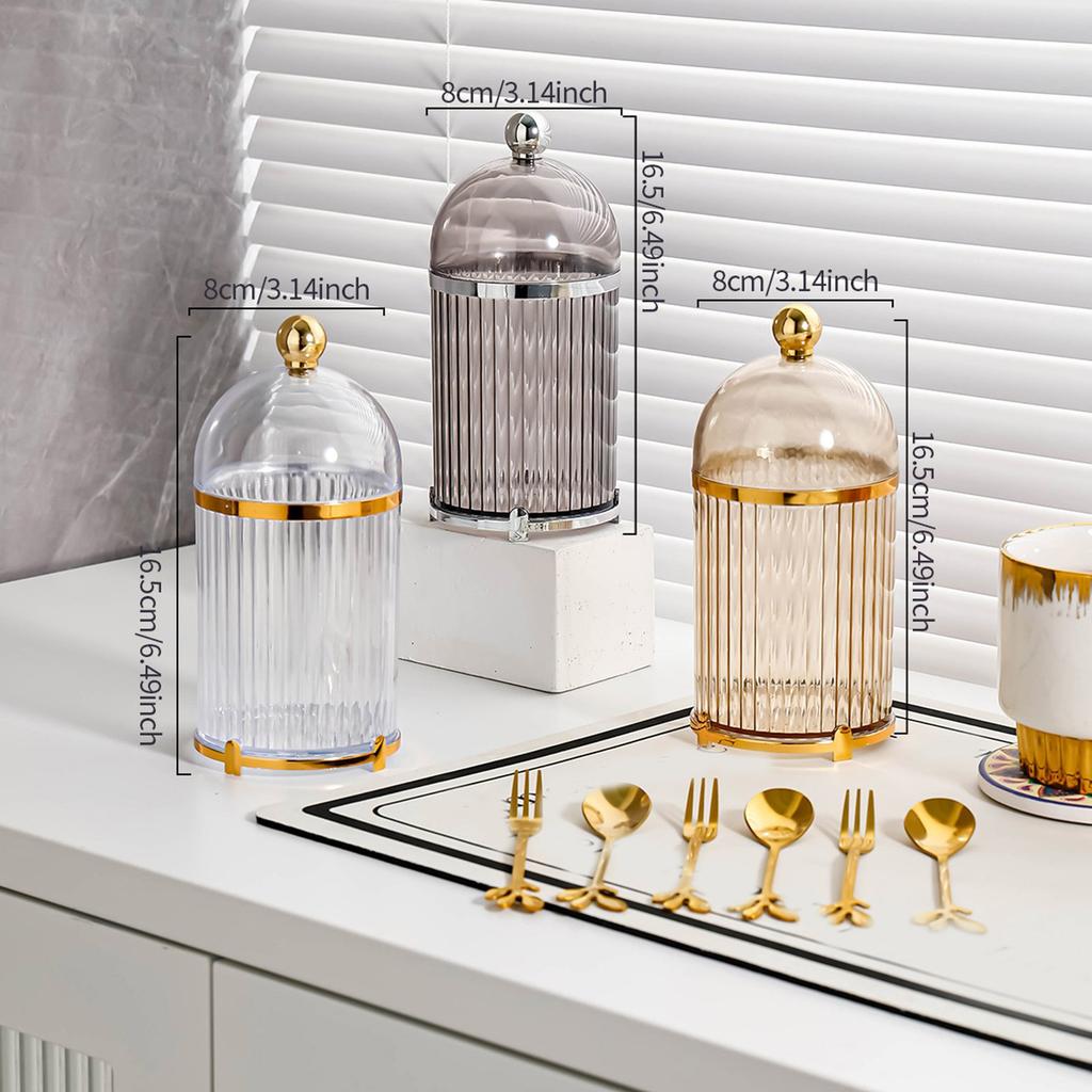 Coffee Spoon Holder Cup Modern Tableware Organizer for Kitchen Countertop Dining Room Fruit Fork Storage Container