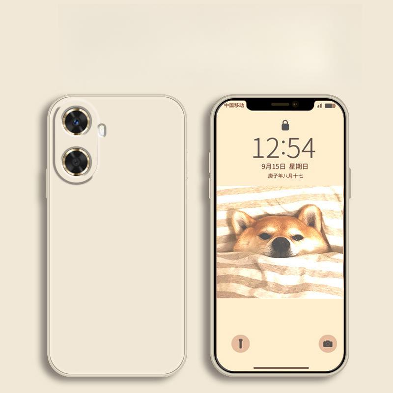 

Подходит для мобильного телефона Huawei Hi Enjoy 60 Защитный чехол Жидкий мягкий силикон Полностью закрывающий Противоударный Чехол для корпуса для мужчин и женщин Hi Enjoy 60