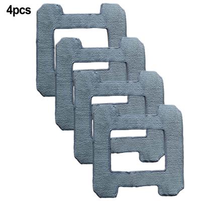 Highly Absorbent 4pcs Spare Mop Cloths For WINBOT W1 W1 PRO W2 PRO W960 Cleaning Robot For Window