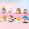 Children Micro Building Block Toy Mini Cartoon Animals Puzzle Assembling Bricks Table Decoration Toys for Kids Christmas Gifts