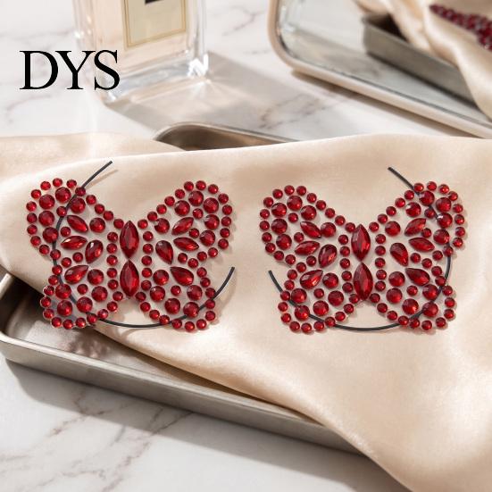 Temporary Face Jewelry Resin Rhinestone Tattoos, Self-Adhesive Faux Diamond Body Stickers Easy Apply Gems for Music Festival Party Makeup, Shiny Chest