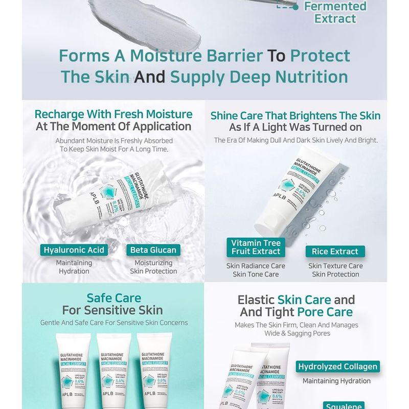 APLB - Glutathione Niacinamide Facial Cleanser Set