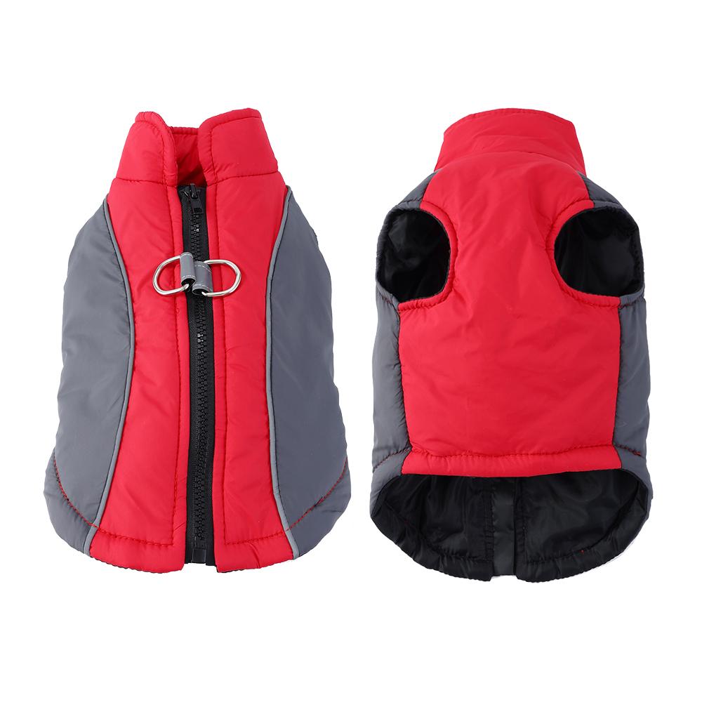 Warm Winter Pet Clothes For Small Medium Dogs Cat Reflective Windproof Dog Jacket Vest French Bulldog Yorkie Pug Coat Costume