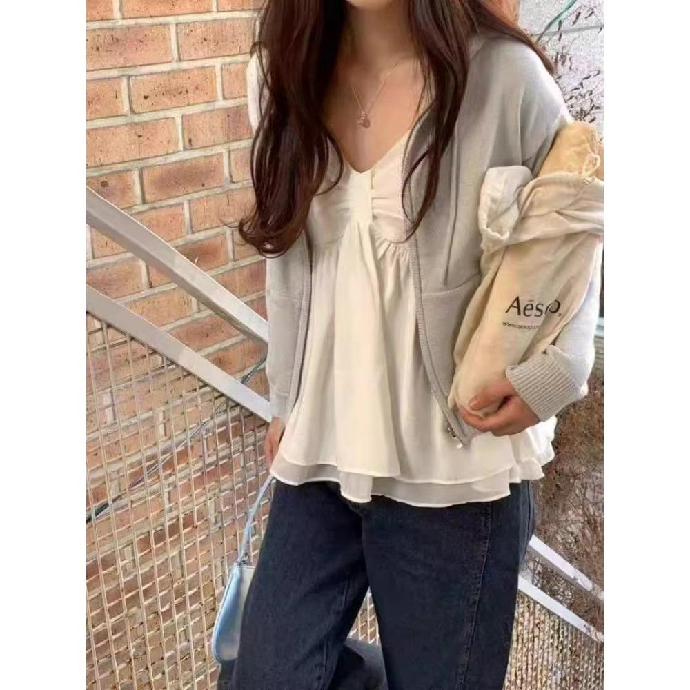 Sweet Suspender Hot Girl Vest Design Bow Short Chic Top Trendy