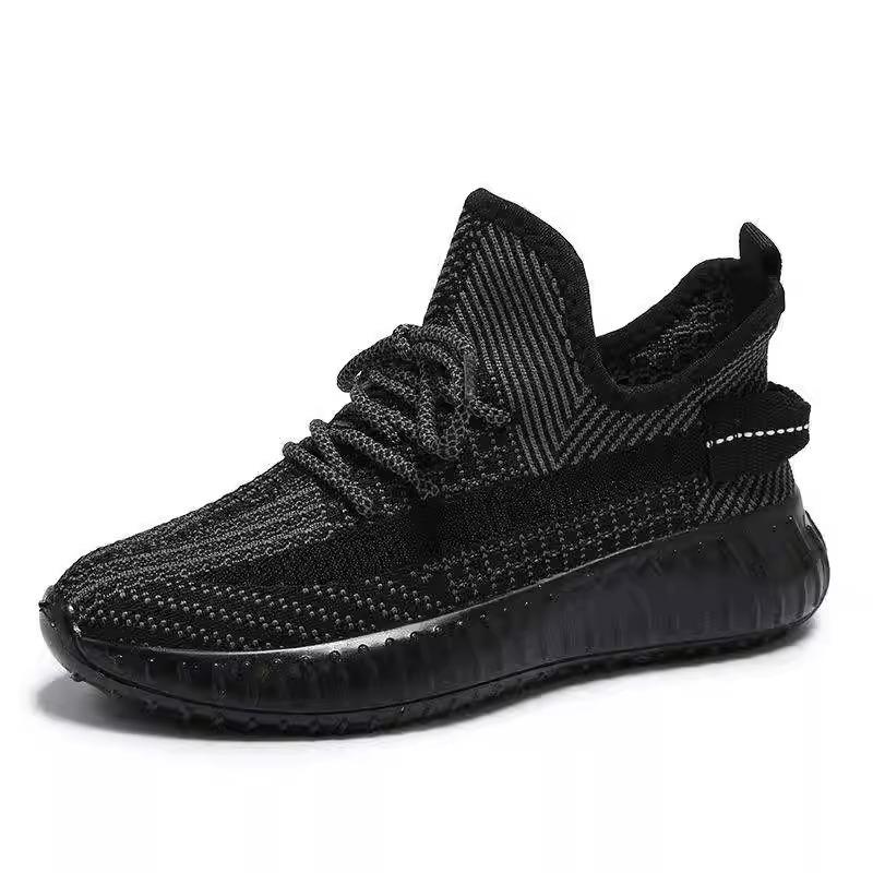 Casual Couple Men's and Women's Shoes 350 Spring and Summer Internet Celebrity Coconut Shoes Ins Tide Soft Sole Breathable Sports Running Flying Woven