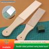 DIY Leather Carving Tool Set: Sharpening Stone & Paste for Rotary Knives