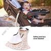 Soft Comfortable Baby Throw Lightweight Foldable Design Newborns Nursery Car Blanket For Travel Parents