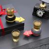 Pointer Shot Spinner Joc de petrecere Spin Drinking Game Kit de pahare de sticla Sageata rotativa Bere Vin Joc de masa Cadouri de masa Divertisment