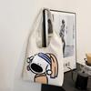 Office workers portable tote bag canvas tote bag cute messenger bag handbag handbag Bao Ma going out handbag