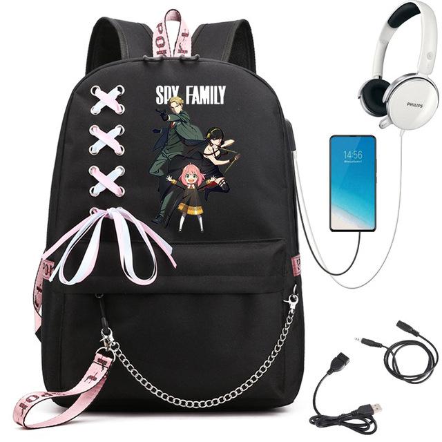 Spy Play House Anime Student School Bag Teen Girl Adult Backpack